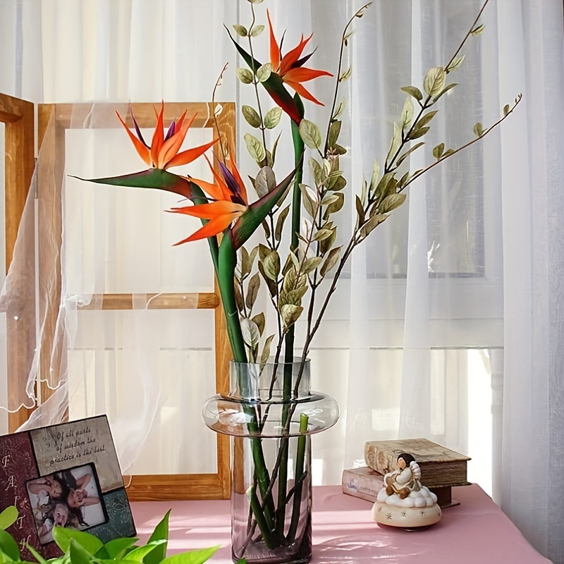3pcs Artificial Bird Of Paradi - огляд і ціна Bird Paradise Strelitzia