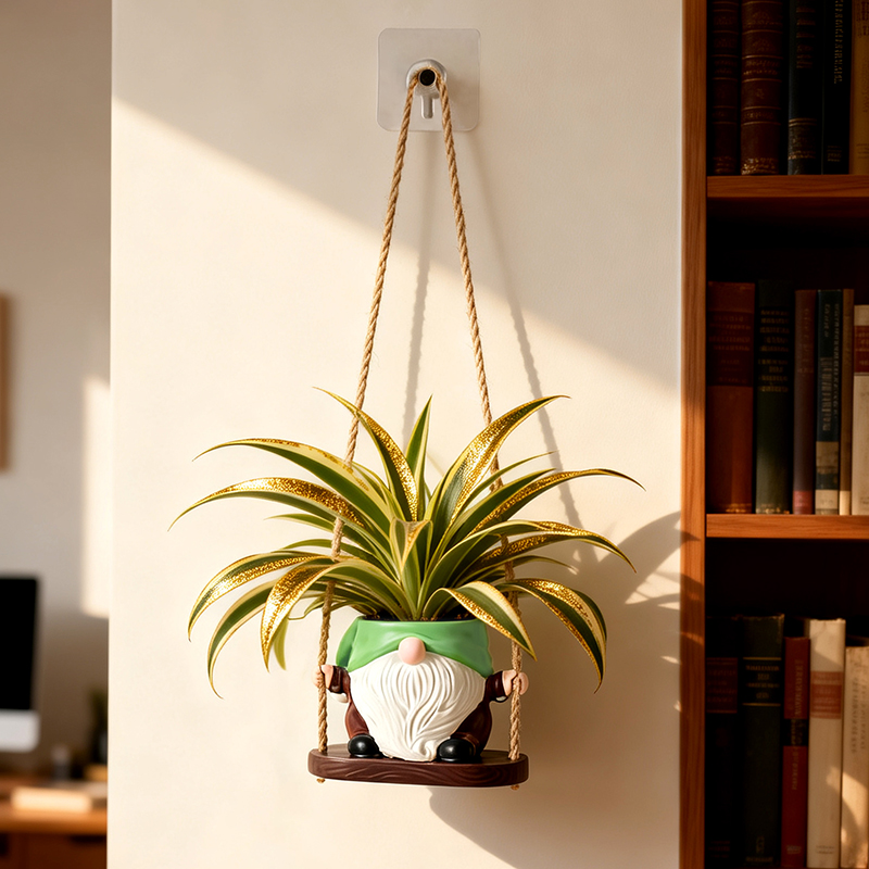 Bohemian Gnome Swing Hanging P - огляд і ціна Echeveria Succulent