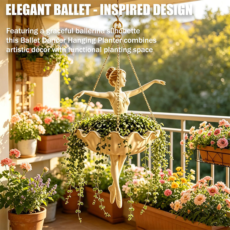 Ballet Dancer Hanging Planter  - огляд і ціна Spider Plant Hanging