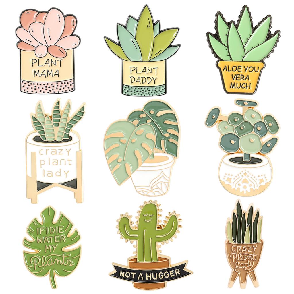 Potted Plant Brooch Monstera A - огляд і ціна Aloe Vera Pot