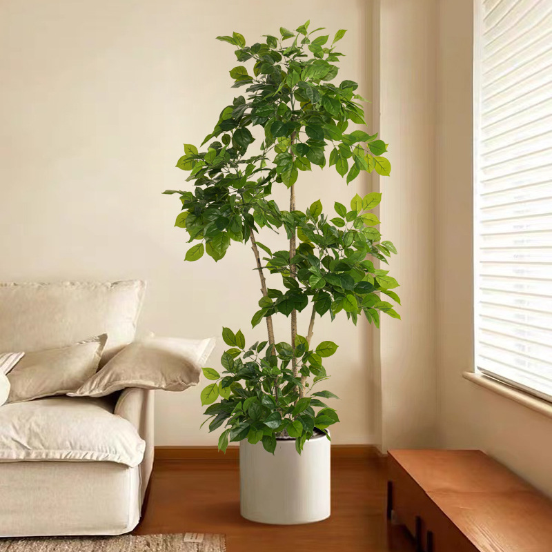 2-78in Large Fake Plants Artif - огляд і ціна Ficus Lyrata Tree