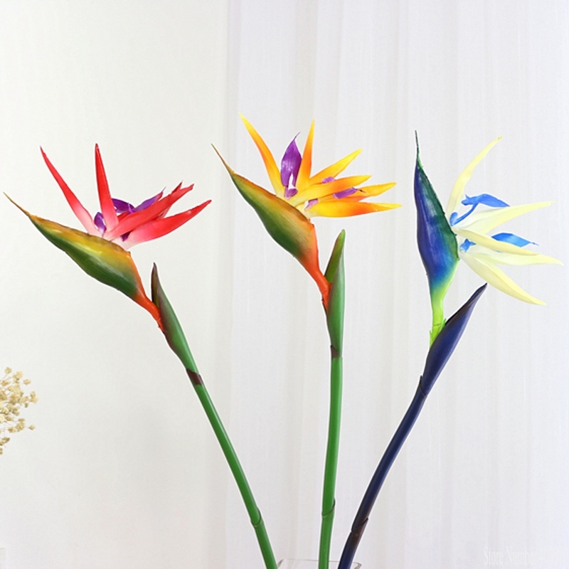 90CM silicone paradise bird st - огляд і ціна Bird Paradise Strelitzia