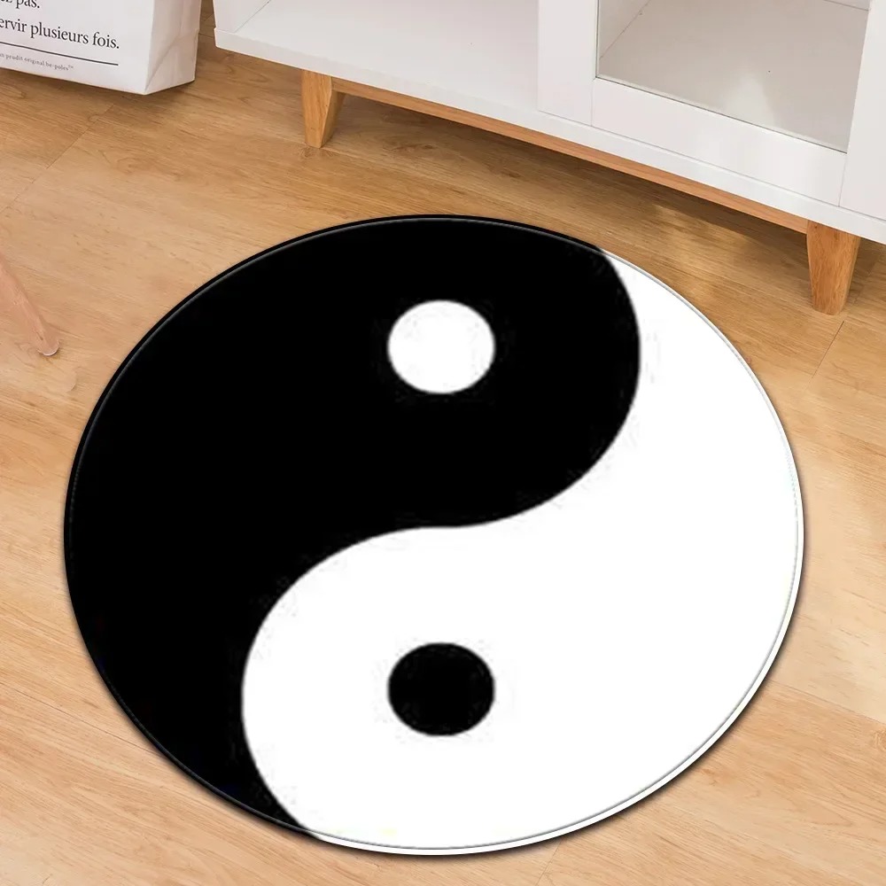 Yin Yang Taiji Round Rug Flowe - огляд і ціна Maranta Prayer Plant