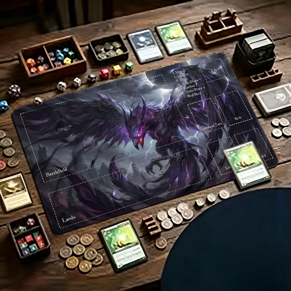 Dark Purple Phoenix Playmat TC - огляд і ціна Tradescantia Purple