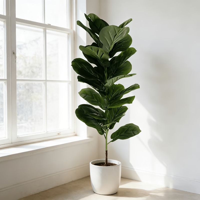 1Pc 100cm Artificial Ficus Lyr - огляд і ціна Ficus Lyrata Tree