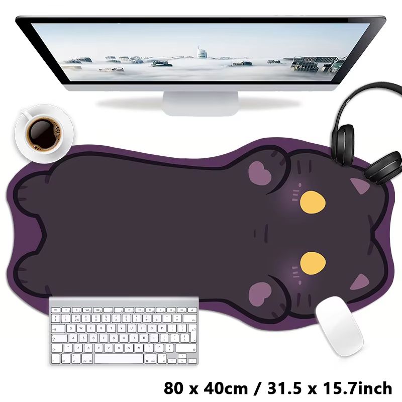 VIKAMA Cute Cartoon Black Cat  - огляд і ціна Tradescantia Purple