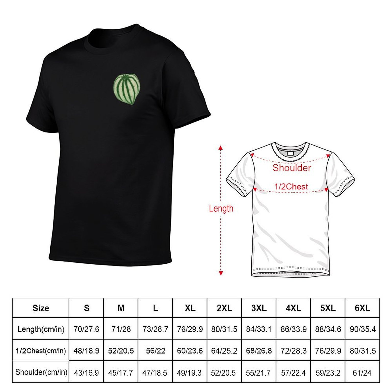Watermelon Peperomia T-Shirt D - огляд і ціна Peperomia Watermelon