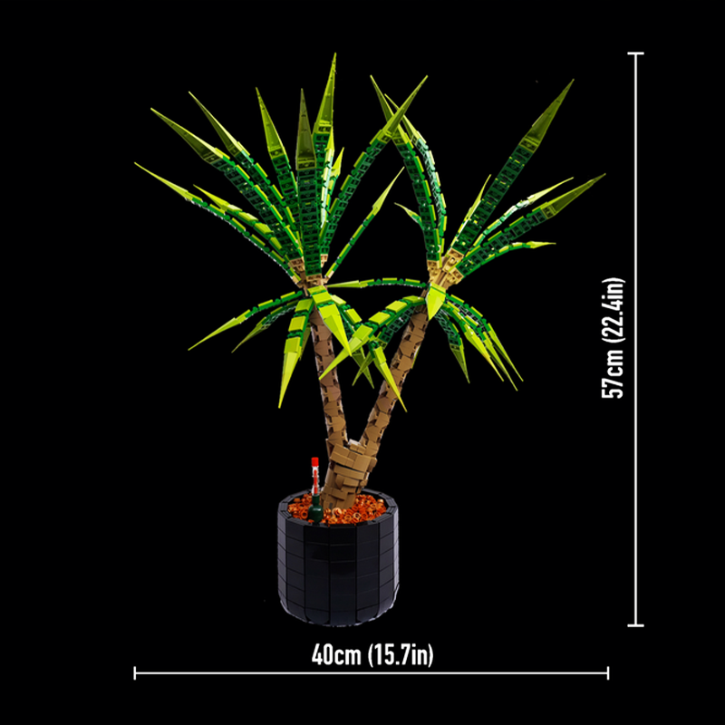 1961pcs MOC Dracaena Marginata - огляд і ціна Dracaena Marginata