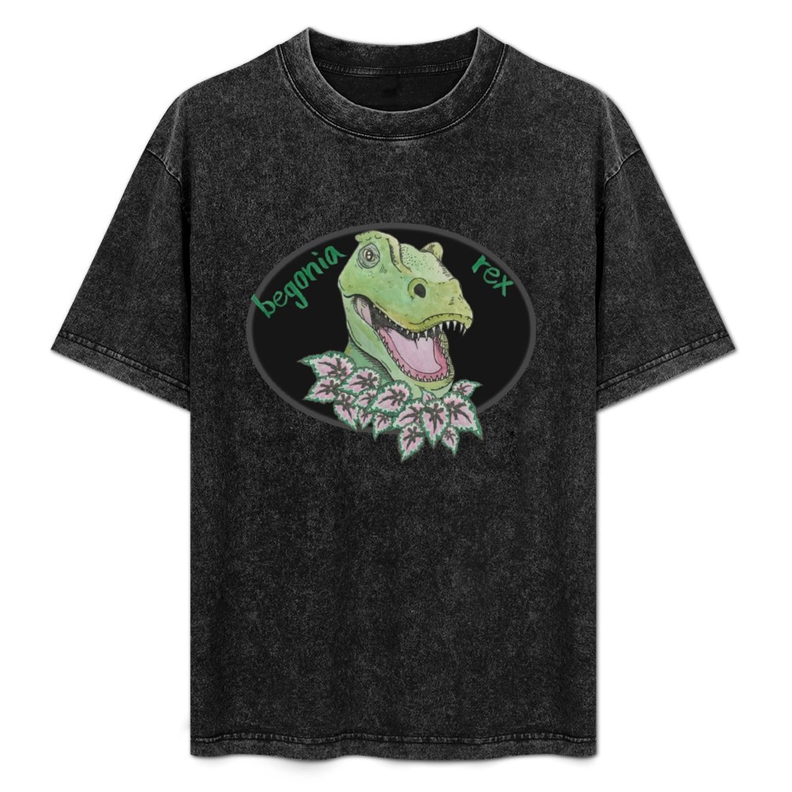 T rex begonia T-Shirt Big and  - огляд і ціна Begonia Rex